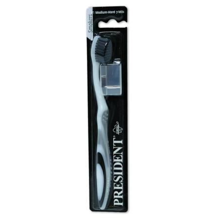 Зуб. щетка "Президент" White Smokers Medie/Dura